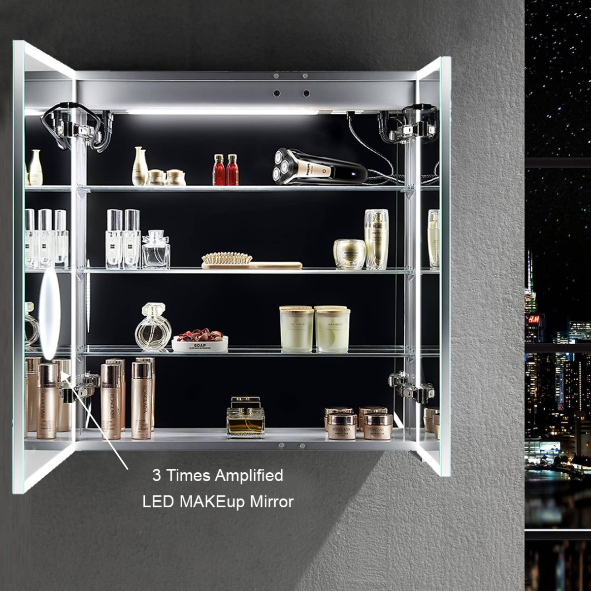 LED Medicine Cabinet - Sirius Collection