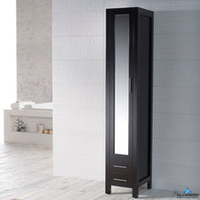 Load image into Gallery viewer, Sydney 15 Inch Mirror Linen Cabinet
