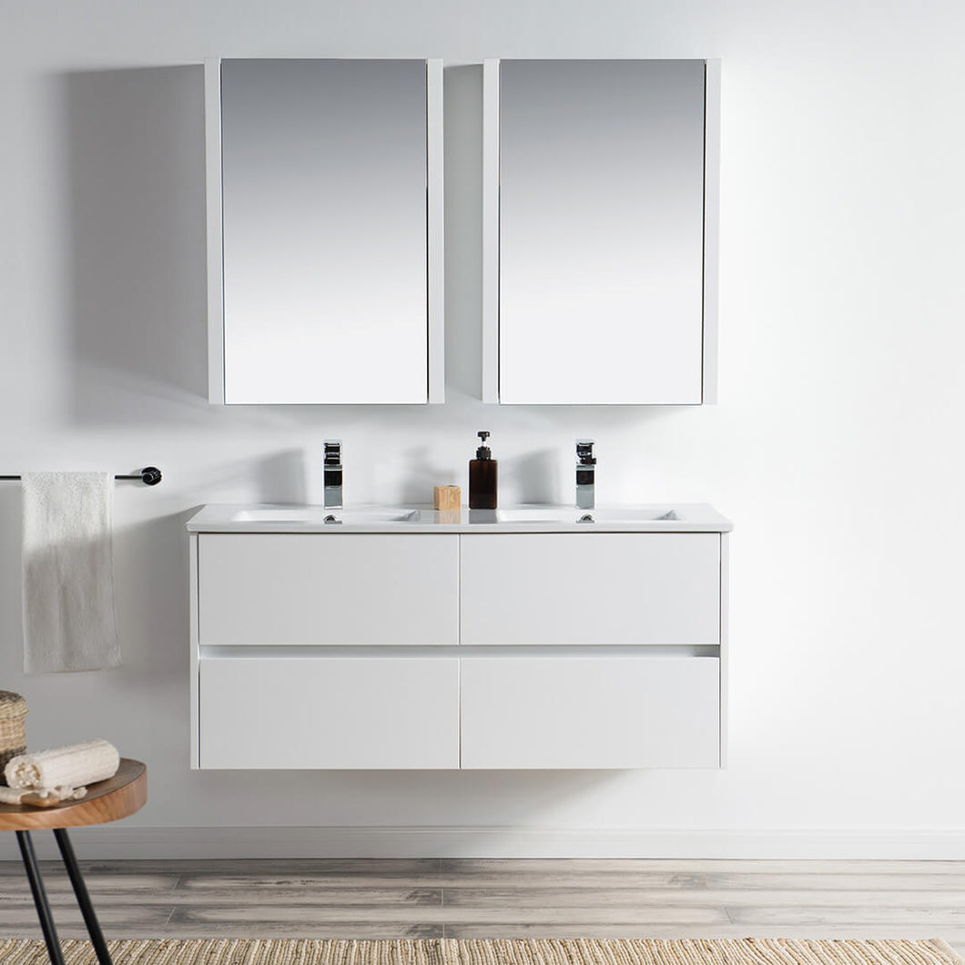 Valencia 48 Inch Double Vanity + Double sink