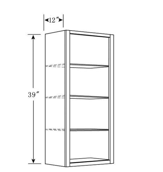 39" High Single Door Wall Cabinets