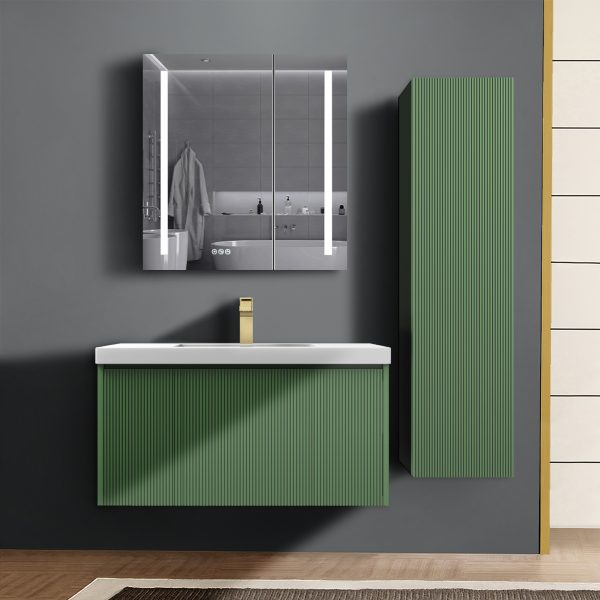 Green Positano Bathroom Vanity