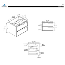 Load image into Gallery viewer, Sofia Bathroom Vanity &amp; Sink
