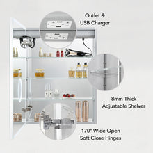 Load image into Gallery viewer, LED Medicine Cabinet - Asta Collection
