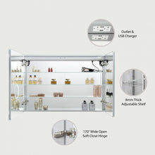 Load image into Gallery viewer, LED Medicine Cabinet - Asta Collection
