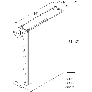 Spice Rack Cabinet