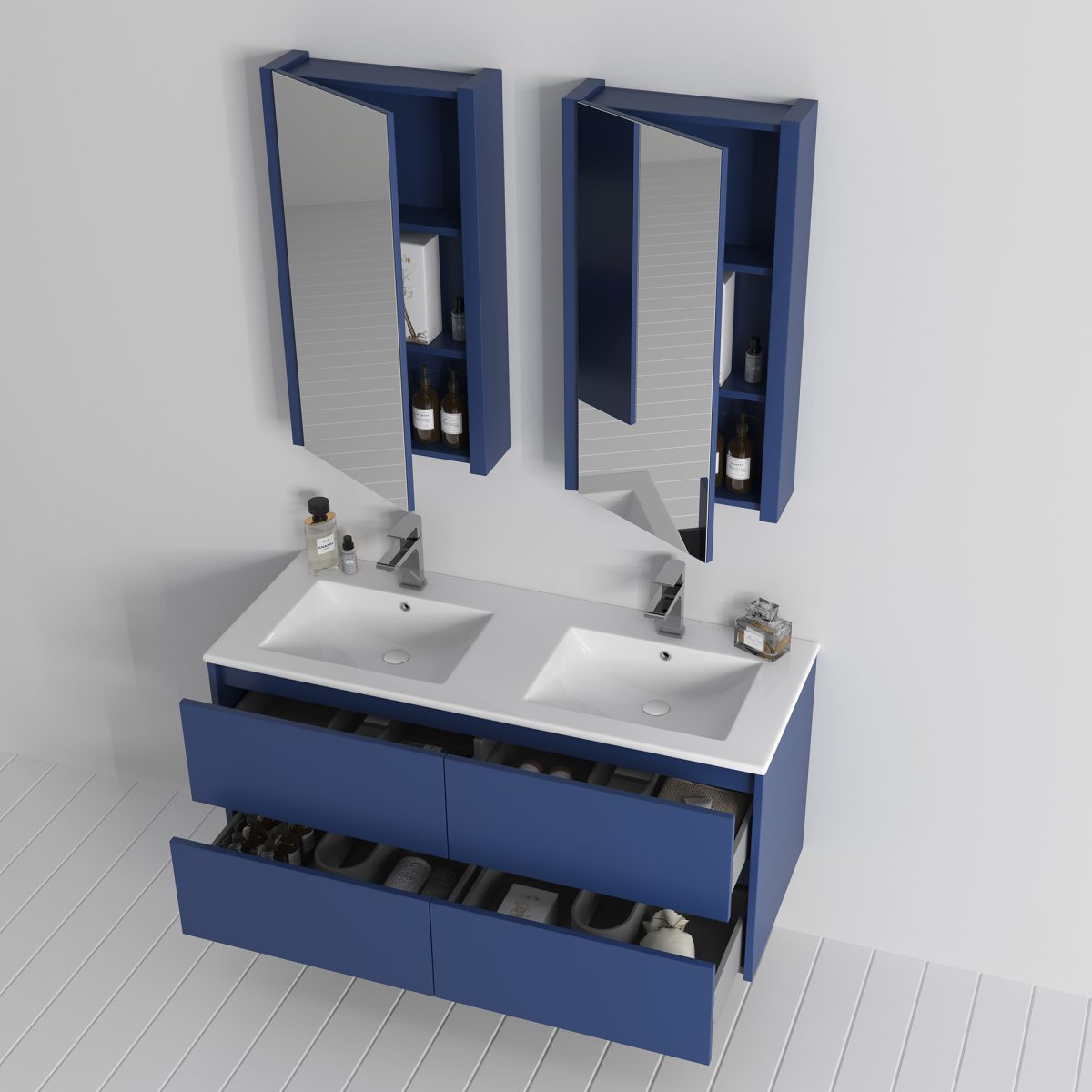 Valencia 48 Inch Double Vanity + Double sink