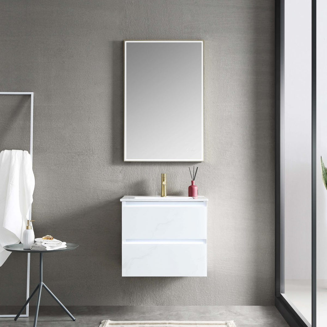 JENA Vanity - Calacatta White or Light Grey